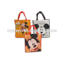 colorful durable cartoon pattern pp non woven bag